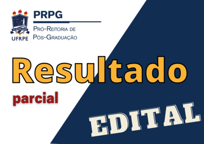 resultado parcial edital prpg