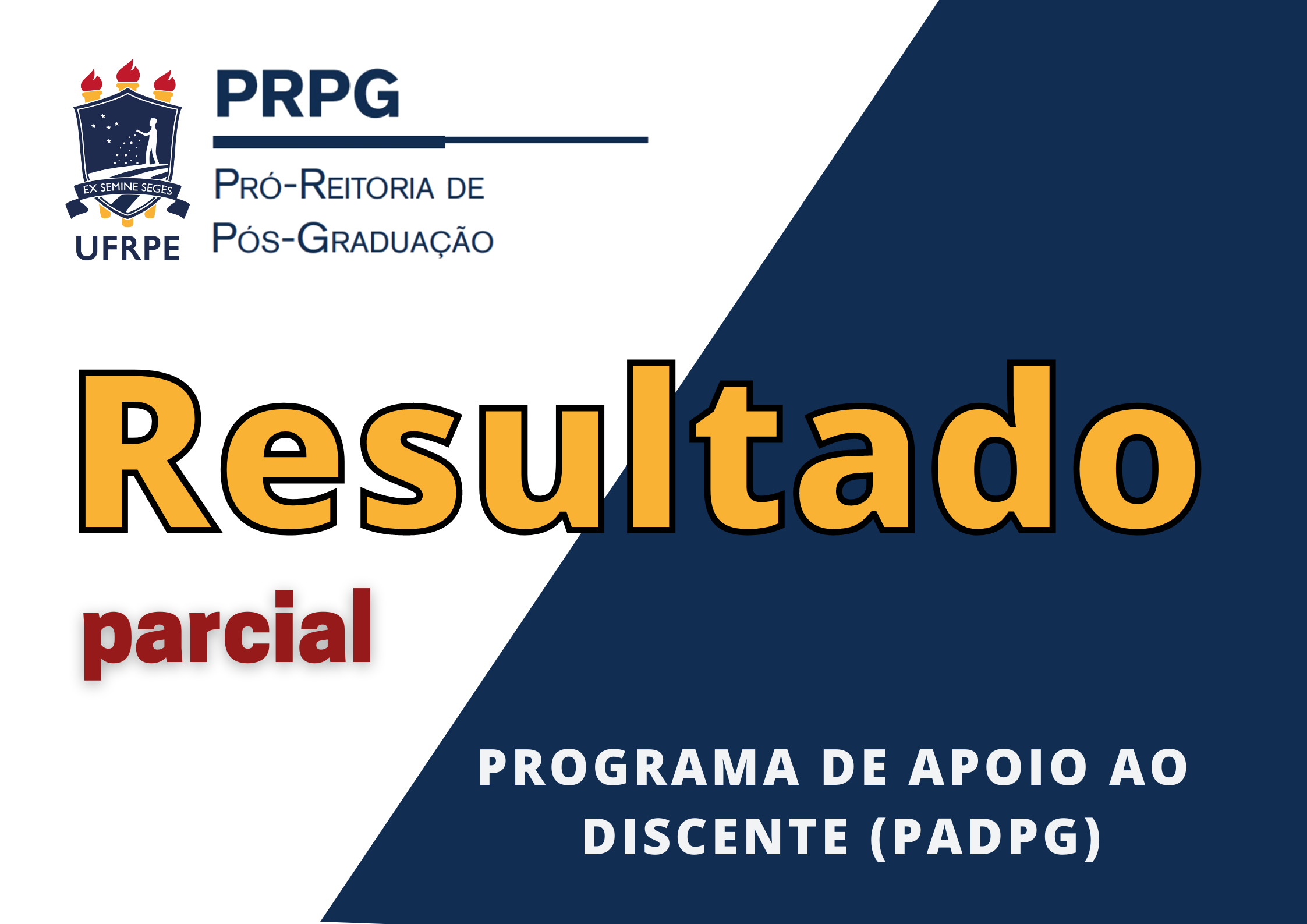 Resultado parcial PADPG