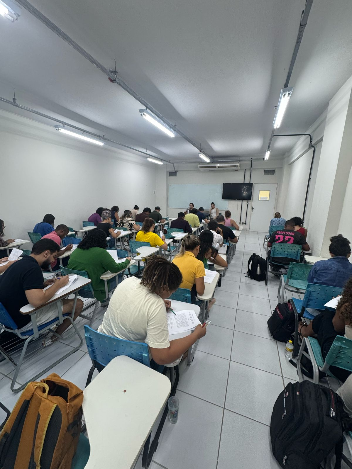 Aplicação do Teste de Proficiência