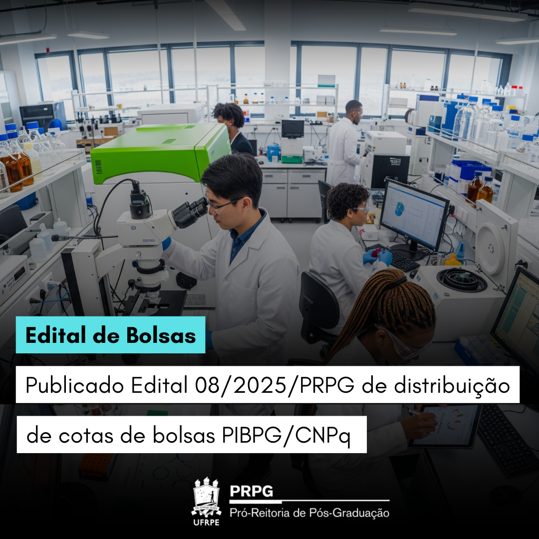 Distribuição de 19 bolsas doutorado do CNPq