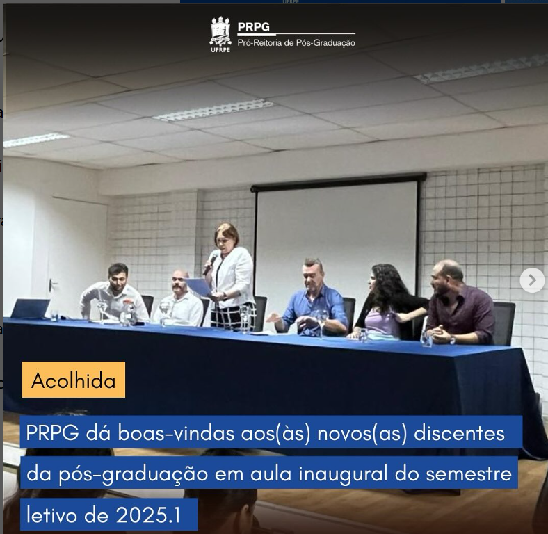 Aula Inaugural 2025.1